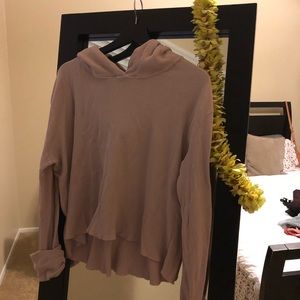 Brandy Melville blush pink hoodie